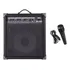 Caixa Amplificada Multiuso Lx100 C/ Microfone 