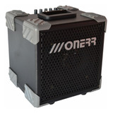 Caixa Amplificada Onerr Block30 Para Voz  Bateria Eletrônica Cor Preto E Cinza 110v 220v