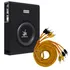 Caixa Amplificada Slim 303 Corzus 350 Rms + Cabo Rca 4 Vias