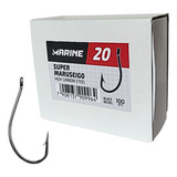 Caixa Anzol Super Maruseigo N 20 Marine 100 Unidades Pesca