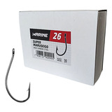 Caixa Anzol Super Maruseigo N 26 Marine 50 Unidades Pesca