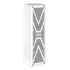 Caixa Ativa Oneal Opb-404x Vertical 120w Xlr Branco 2.1 Woofer