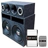 Caixa Automotiva 2 Woofer