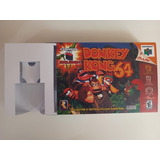 Caixa + Berço Donkey Kong N64 - Mod Expansion Pak - Repro Dk