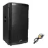 Caixa Biamplificada Lcf Dm15 700w 15 Polegadas Bivolt Ativa Cor Preto