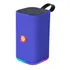 Caixa Bluetooth Fm Sd Som Multimídia Speaker 10w Led Exbom Azul 110v/220v