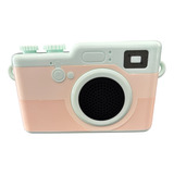 Caixa Bluetooth Formato Camera