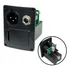 Caixa Box Bateria 9v Violão Captador Xlr P10 Ativo Bb6 Case Cor Preto