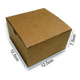 Caixa Box Ideal Para Lanches Ou Porções 50uni