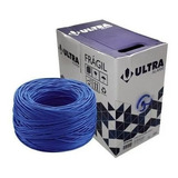 Caixa Cabo De Rede Cftv Cat5e 300 Metros 4 Pares Ultra