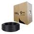 Caixa Cabo De Rede E Alarme Preto 4 Pares Cat5 300 Metros