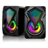 Caixa Caixinha De Som Pc Computador Notebook Gamer Tv Usb P2 Cor Preto