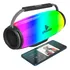 Caixa Caixinha De Som Portátil Bluetooth 18w Led Usb Rádio