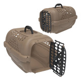 Caixa Casinha De Transporte Cães E Gatos Nova Panther Gold 3