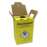 Caixa Coletora Perfurocortante 3l Descarpack   10 Un 