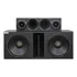 Caixa Com 2 Woofer De 12 Eros E-450lc + Corneteira Hinor