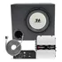 Caixa Completa Boca Gravão 10'' Subwoofer Hurricane 350w New