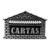 Caixa Correio Pvc Prata