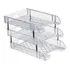 Caixa Correspondência Organizad Modular Tripla Cristal Waleu