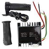 Caixa De Controlador De Motor Escovado Com Acelerador Para Triciclo Elétrico 48 60v 1500w Garante Desempenho Eficiente E Fácil Instalação