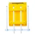 Caixa De Correio Pvc Amarela  grade  Goma