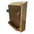Caixa De Correio Pvc P  Grade P  Revista E Jornal Cor Bronze