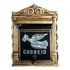 Caixa De Correios / Correspondencia  Para Embutir Muro Parede Colonial Aluminio Fundido Modelo 22 Abertura Frontal Linda
