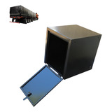 Caixa De Ferramenta Metal 600x600x600 Ferro Carreta Caminhão