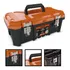 Caixa De Ferramentas Tática 18 3pol    013601026   Metasul Cor Laranja preto