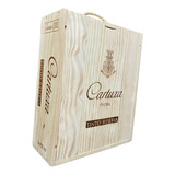 Caixa De Madeira Vazia Vinho