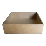 Caixa De Mdf Sem Tampa Sob Medida 6 Mm
