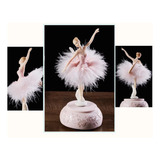 Caixa De Música Bailarina Dançando Menina Cisne Lago Ca 