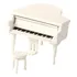 Caixa De Música De Piano, Casa De Bonecas, Mini Branco