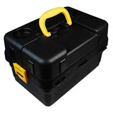 Caixa De Pesca 6 Bandejas Pequeno Preto Cx6bjpq p Hi