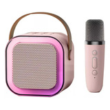 Caixa De Som 1 Microfone Speaker Infantil Sem Fio Portátil Cor Sortidos 110v 220v
