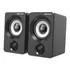 Caixa De Som 2.0 Canais 6w Preto Usb Hoopson Cx-pc019pt