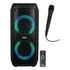 Caixa De Som 400w Moob Urban Iluminação-led-bluetooth-tws Cor Preto 110v/240v