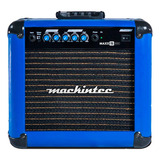 Caixa De Som Amplificador Mackintec Maxx 15 Color Azul 110v/220v (manual)