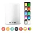 Caixa De Som Bluetooth Abajur Led Touch Luminária Troca Cor Cor Rgb 5v