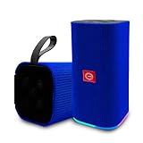 Caixa De Som Bluetooth Caixinha Som Potatil Potente Com Excelentes Graves Fm Usb Sd Selo Anatel  Azul   