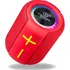 Caixa De Som Bluetooth Com Grave Ipx6 À Prova D'água Cor Vermelho 110v/220v
