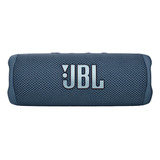 Caixa De Som Bluetooth Flip 6 30w Rms À Prova D'água Jbl Cor Azul 110v/220v