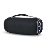 Caixa De Som Bluetooth Portátil Auto-falante 30w Prova D'água (preto-cinza)