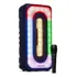 Caixa De Som Portátil Amplificada 400w Bt Usb Mp3 Fm Karaok