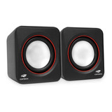 Caixa De Som Speaker 2.0 3w Rms Usb Preta Sp-301bk C3tech