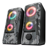 Caixa De Som Usb P2 Rgb Altofalante Portátil Estereo Potente