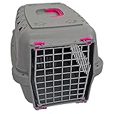 Caixa De Transporte Pet N 2 Para Cães E Gatos Durapets Neon Cor Rosa