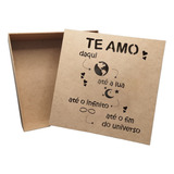 Caixa Em Mdf Para