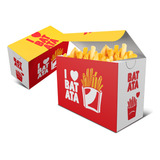Caixa Embalagem Batata Frita