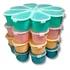 Caixa Flor Margarida - 8div - Cores Candy/neon